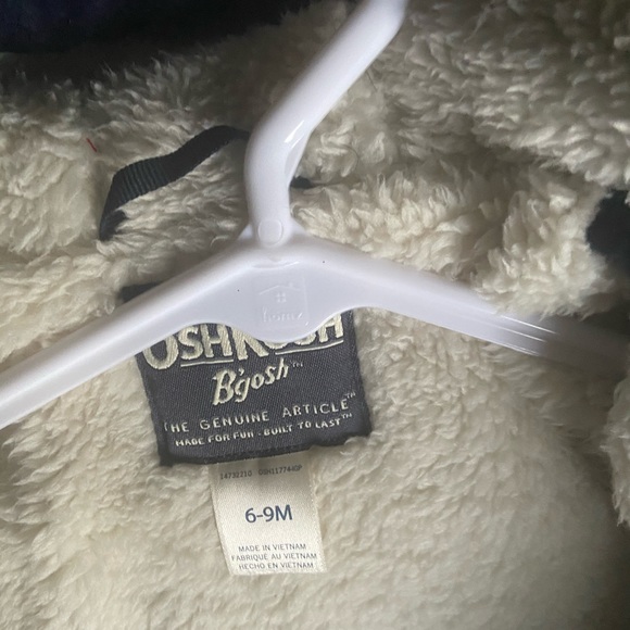 OSH KOSH B’GOSH BOY NAVY BLUE PEACOAT - Picture 3 of 4